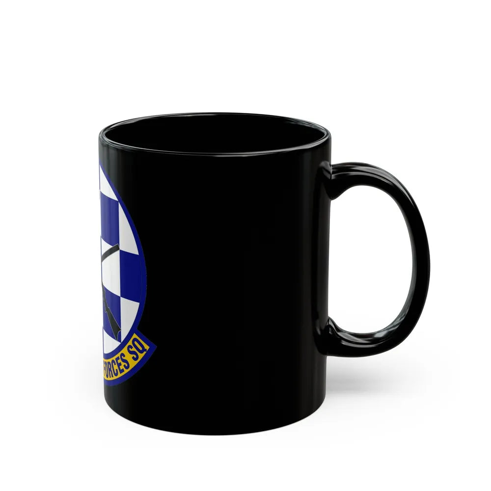 19 Security Forces Squadron AMC (U.S. Air Force) Black Coffee Mug-Go Mug Yourself