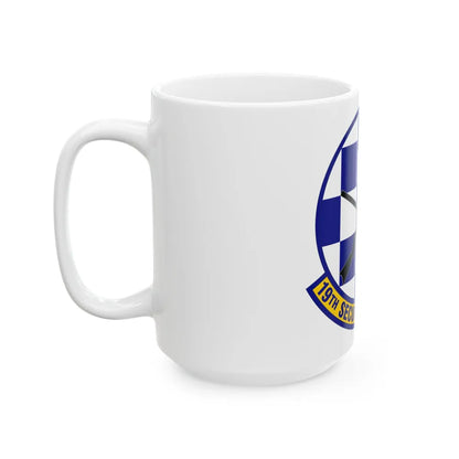 19 Security Forces Squadron AMC (U.S. Air Force) White Coffee Mug-Go Mug Yourself