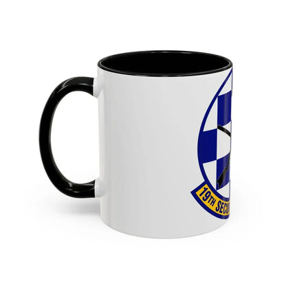 19 Security Forces Squadron AMC (U.S. Air Force) Accent Coffee Mug - Go Mug Yourself