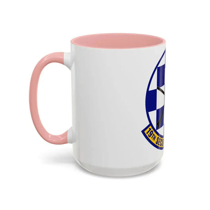 19 Security Forces Squadron AMC (U.S. Air Force) Accent Coffee Mug - Go Mug Yourself
