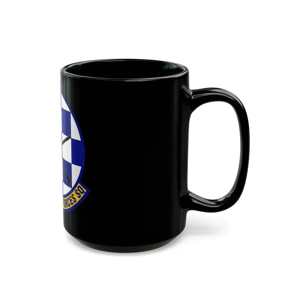 19 Security Forces Squadron AMC (U.S. Air Force) Black Coffee Mug - Go Mug Yourself