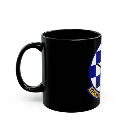 19 Security Forces Squadron AMC (U.S. Air Force) Black Coffee Mug - Go Mug Yourself