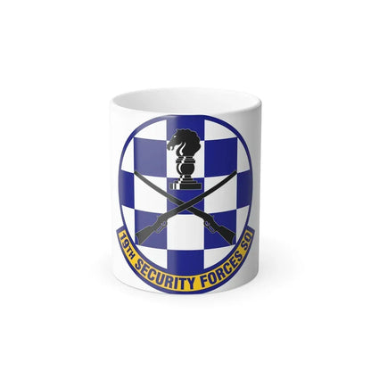 19 Security Forces Squadron AMC (U.S. Air Force) Color Changing Coffee Mug 11oz - Go Mug Yourself