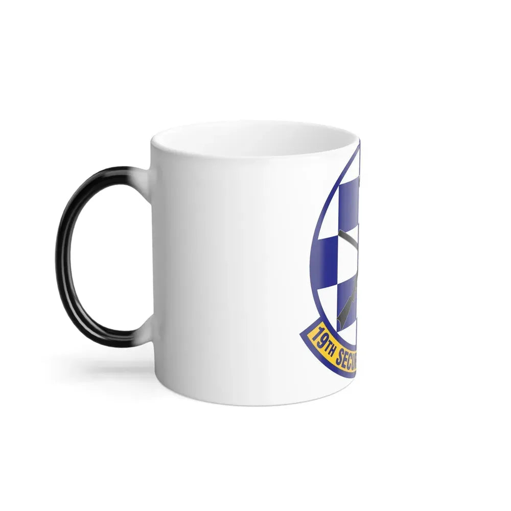 19 Security Forces Squadron AMC (U.S. Air Force) Color Changing Coffee Mug - Go Mug Yourself