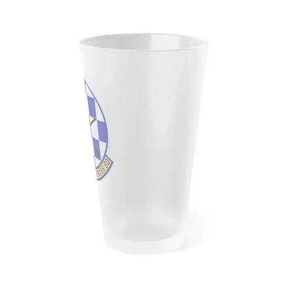 19 Security Forces Squadron AMC (U.S. Air Force) Frosted Pint Glass 16oz - Go Mug Yourself