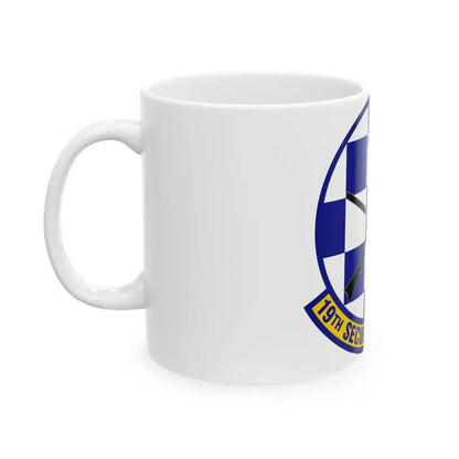 19 Security Forces Squadron AMC (U.S. Air Force) White Coffee Mug - Go Mug Yourself