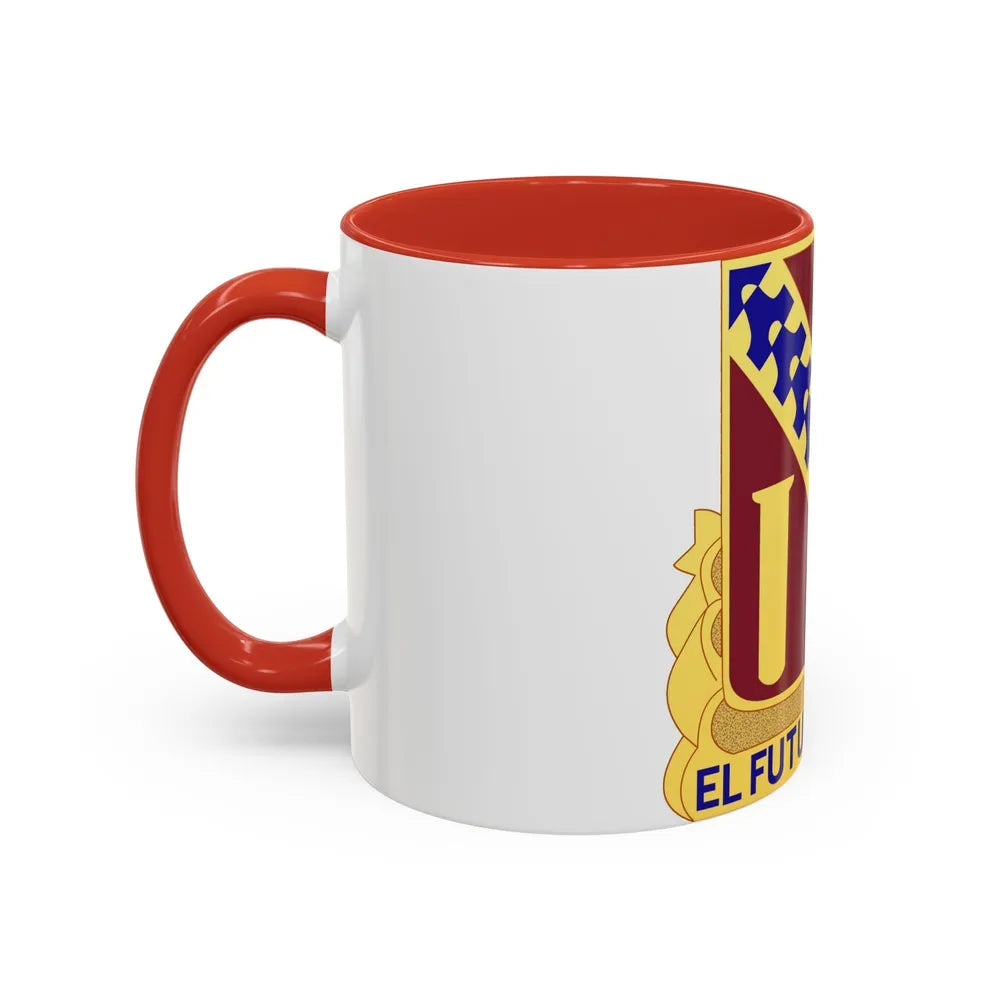 19 Transportation Battalion (U.S. Army) Accent Coffee Mug-Go Mug Yourself