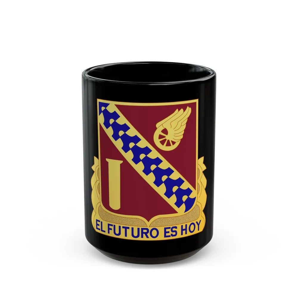 19 Transportation Battalion (U.S. Army) Black Coffee Mug-15oz-Go Mug Yourself