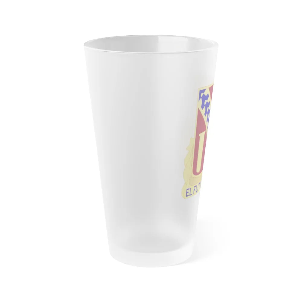 19 Transportation Battalion (U.S. Army) Frosted Pint Glass 16oz-Go Mug Yourself