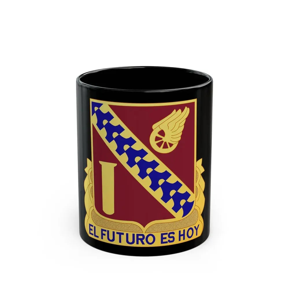 19 Transportation Battalion (U.S. Army) Black Coffee Mug 11oz - Go Mug Yourself