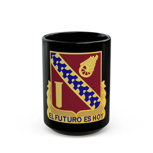 19 Transportation Battalion (U.S. Army) Black Coffee Mug 15oz - Go Mug Yourself
