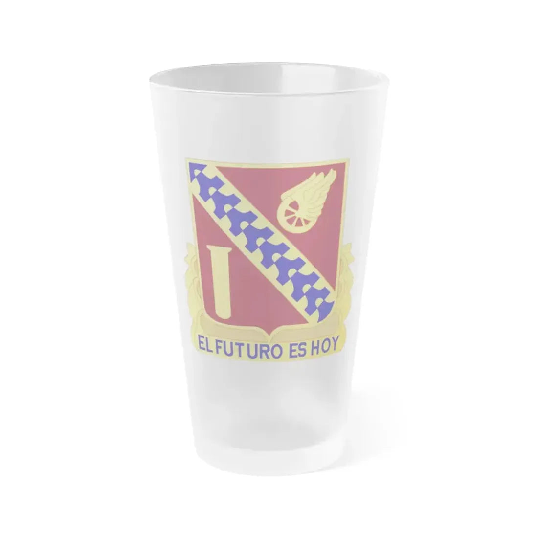 19 Transportation Battalion (U.S. Army) Frosted Pint Glass 16oz Default Title - Go Mug Yourself