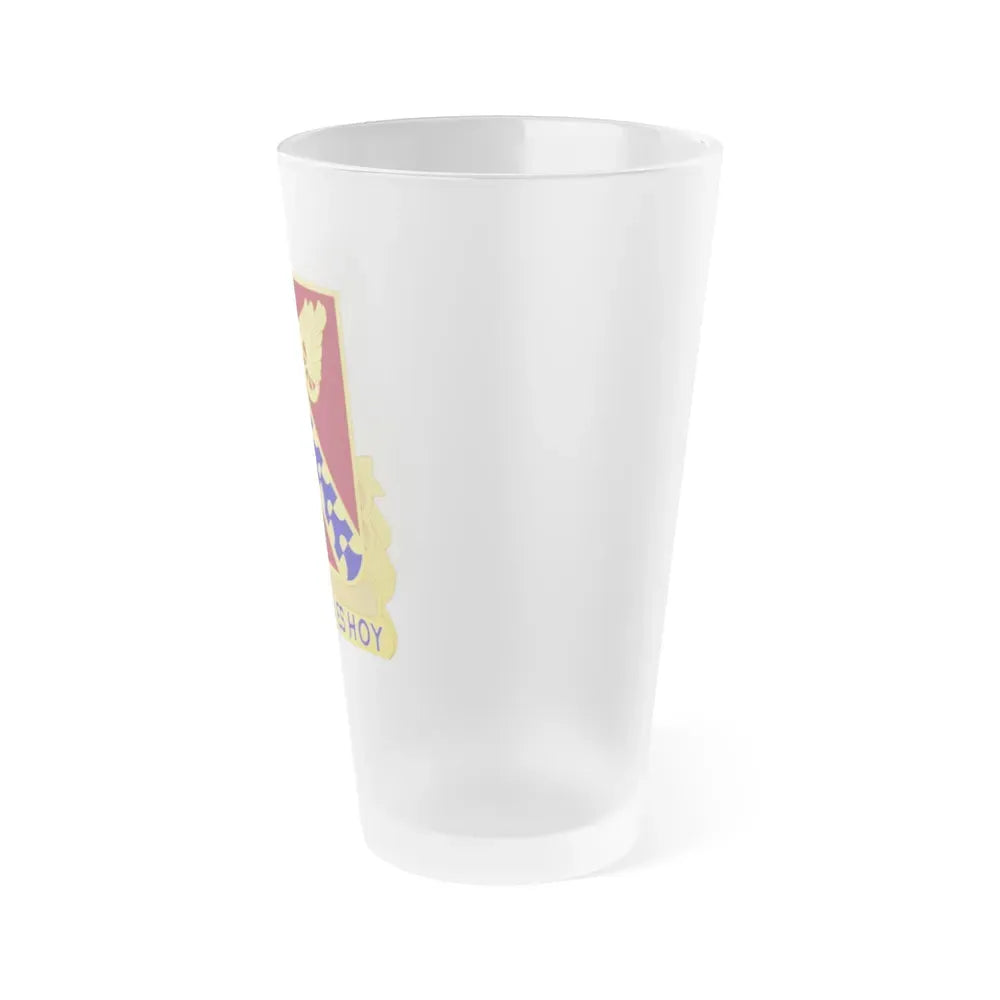 19 Transportation Battalion (U.S. Army) Frosted Pint Glass 16oz - Go Mug Yourself