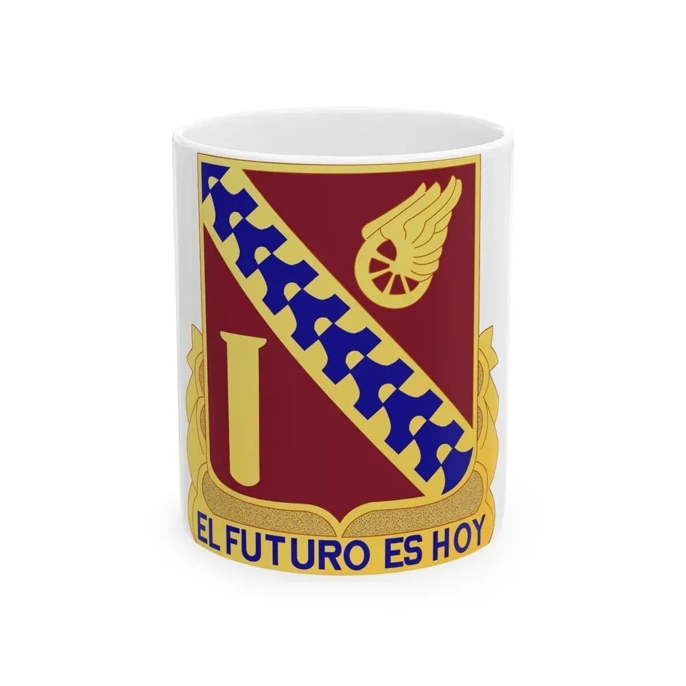 19 Transportation Battalion (U.S. Army) White Coffee Mug 11oz - Go Mug Yourself