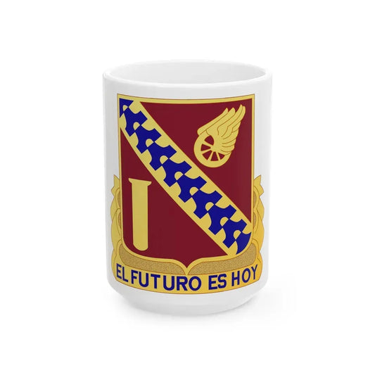 19 Transportation Battalion (U.S. Army) White Coffee Mug 15oz - Go Mug Yourself