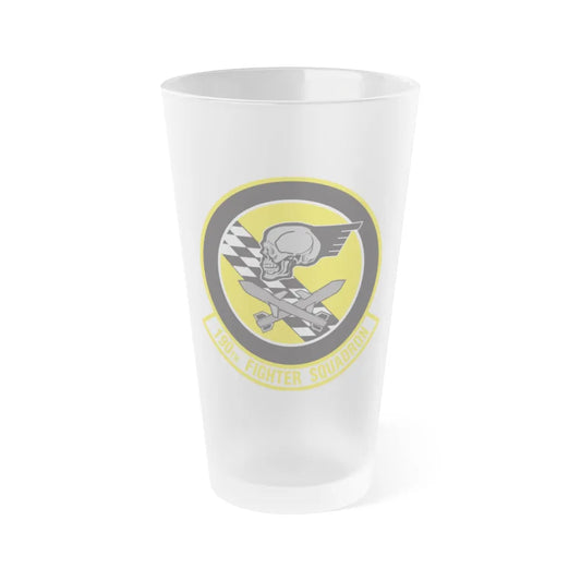 190 Fighter Squadron (U.S. Air Force) Frosted Pint Glass 16oz-16oz-Frosted-Go Mug Yourself