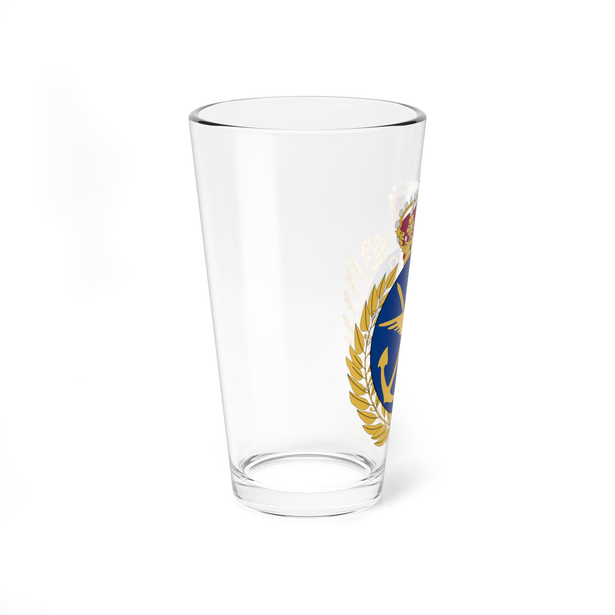 Försvarets forskningsanstalt vapen (Sweden) (Coat of Arms) Pint Glass 16oz