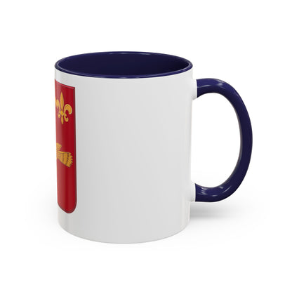 907 Airborne Field Artillery Battalion 2 (U.S. Army) Accent Coffee Mug