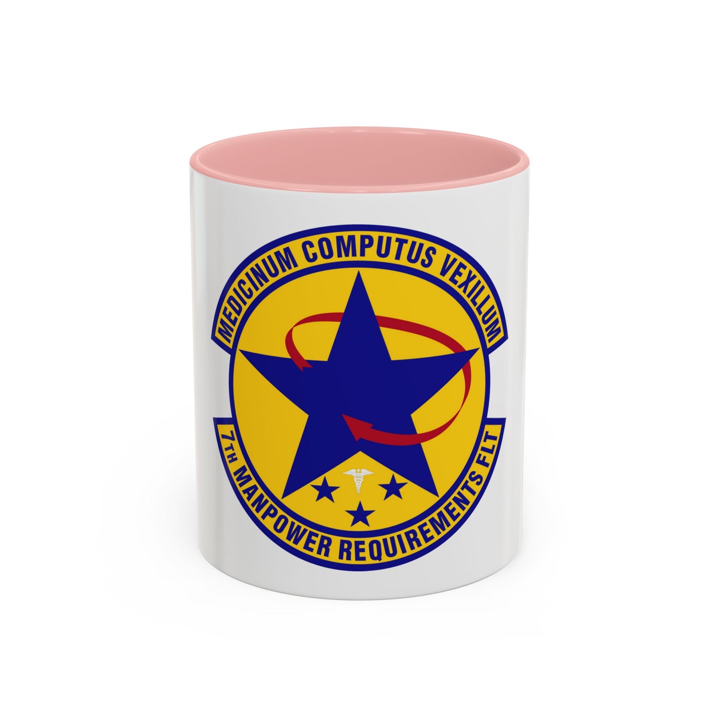 7 Manpower Requirements Flight AFMA (U.S. Air Force) Accent Coffee Mug