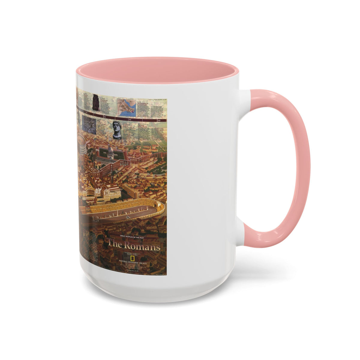 Romans, The (1997) (Map) Accent Coffee Mug
