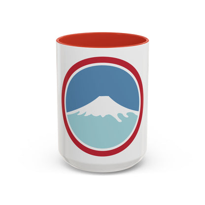 United States Japan Shoulder sleeve insignia (U.S. Army) Accent Coffee Mug