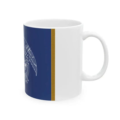 1903-1909 Utah Governors Flag (United States) White Coffee Mug - Go Mug Yourself