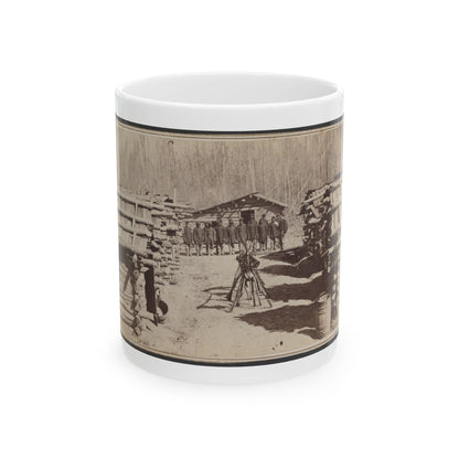 Art. Qts. 64 U.S.C., Palmyra Bend, Miss. (U.S. Civil War) White Coffee Mug