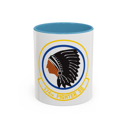 174 Fighter Squadron (U.S. Air Force) Accent Coffee Mug