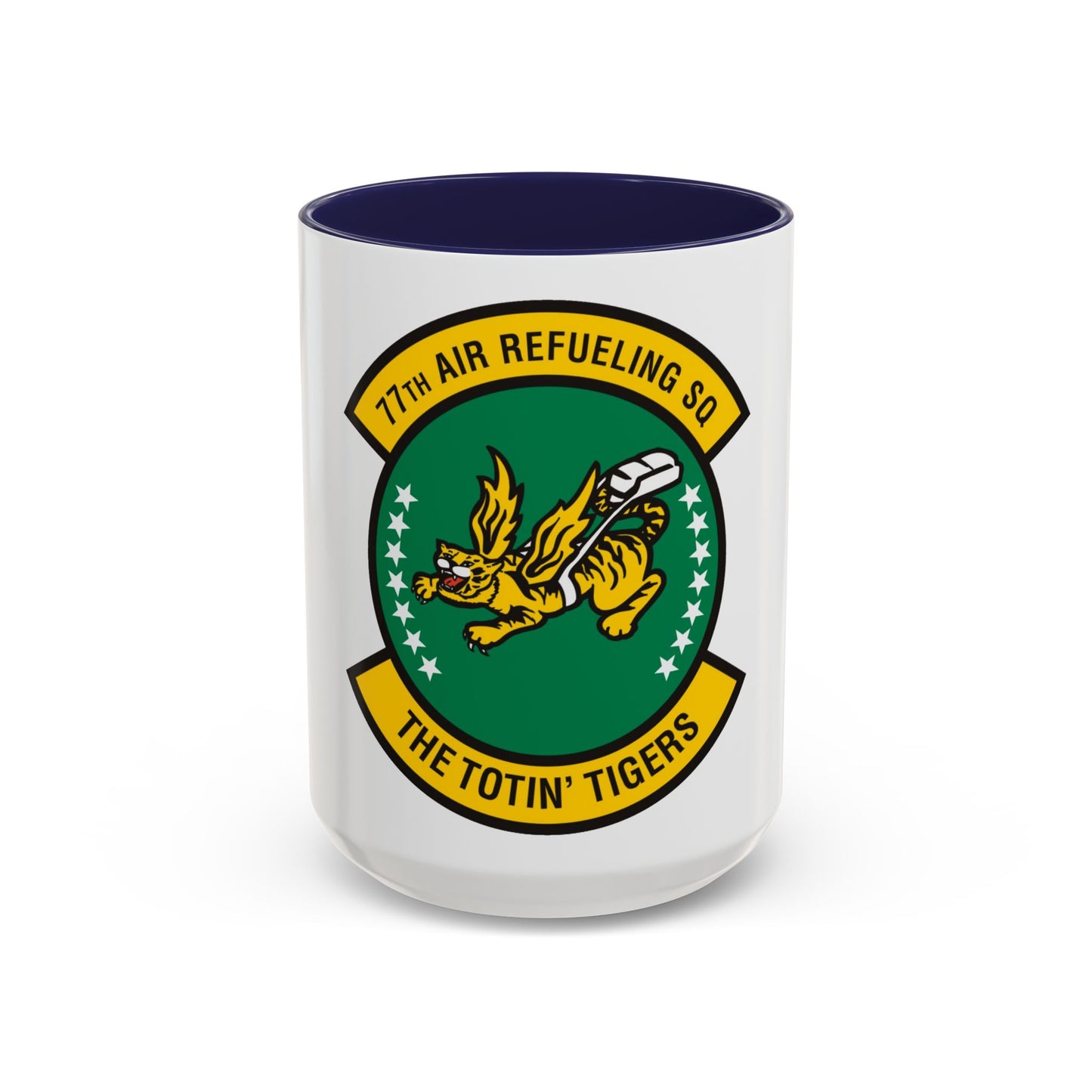 77 Air Refueling Squadron AFRC (U.S. Air Force) Accent Coffee Mug