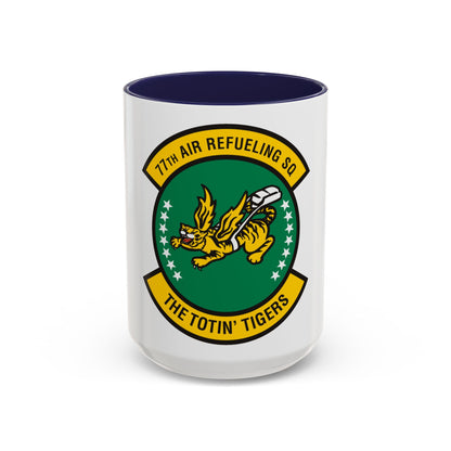 77 Air Refueling Squadron AFRC (U.S. Air Force) Accent Coffee Mug