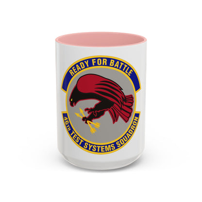 46th Test Systems Squadron (U.S. Air Force) Accent Coffee Mug