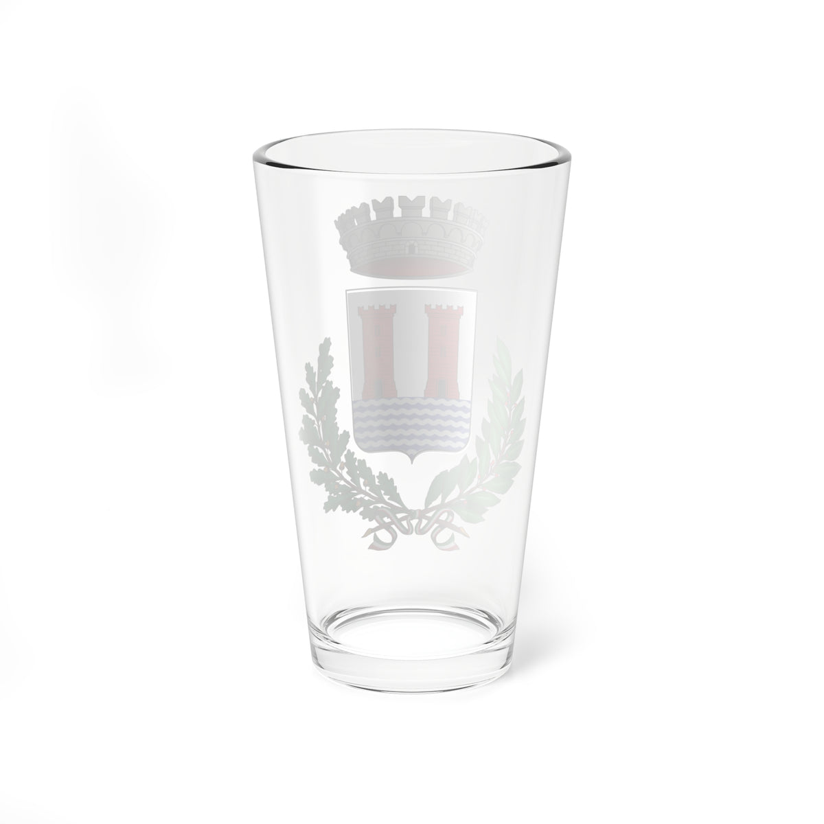 Santa Teresa di Riva-Stemma (Italy) (Coat of Arms) Pint Glass 16oz