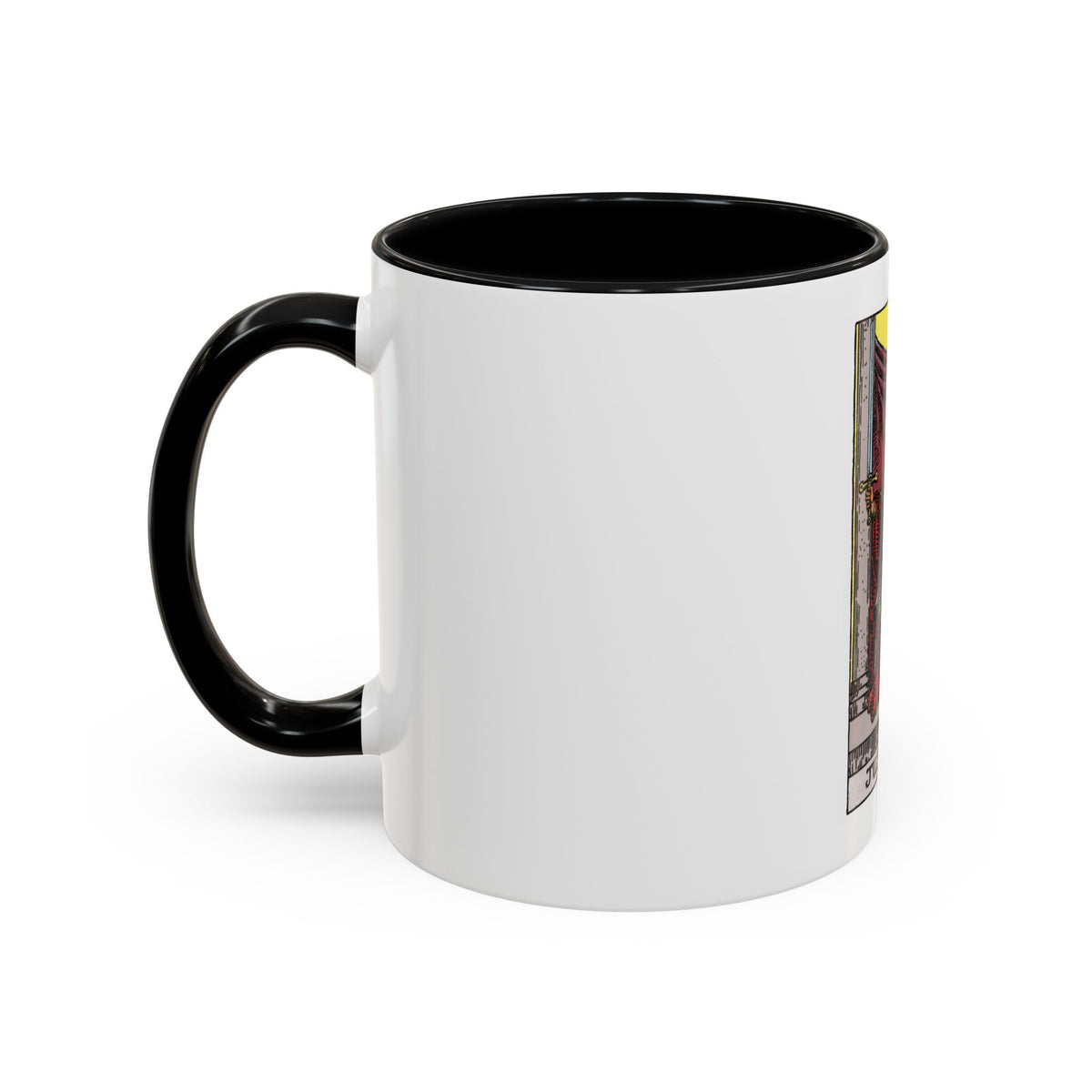 Justice (Tarot Card) Accent Coffee Mug