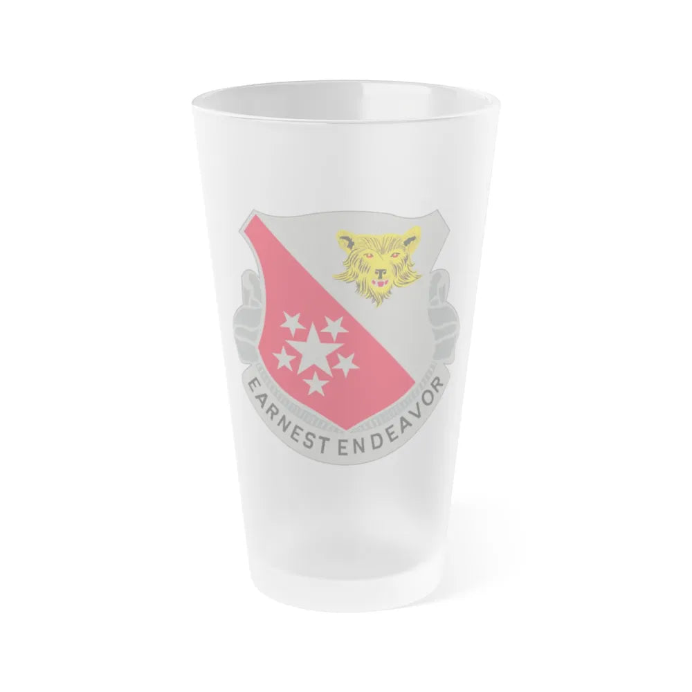 1905 Engineer Aviation Battalion (U.S. Army) Frosted Pint Glass 16oz-Go Mug Yourself