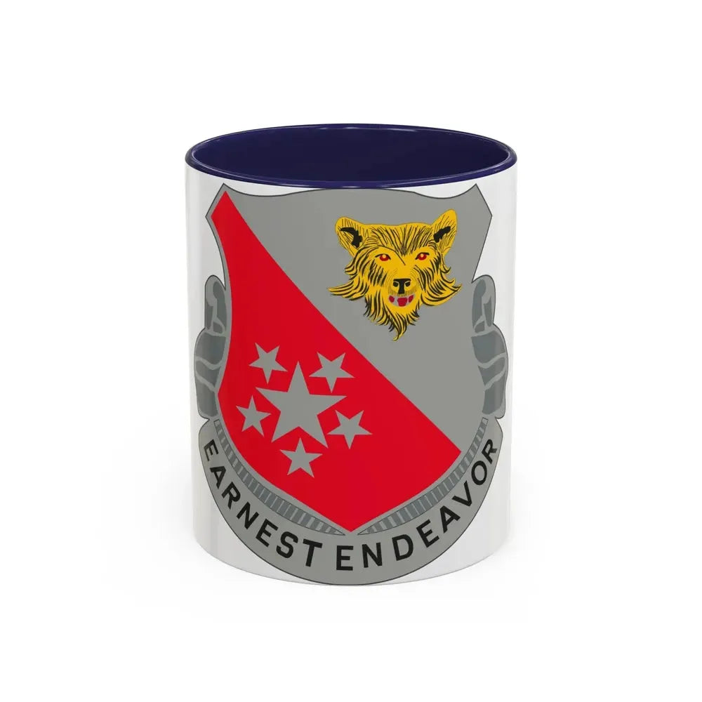 1905 Engineer Aviation Battalion (U.S. Army) Accent Coffee Mug 11oz Navy - Go Mug Yourself
