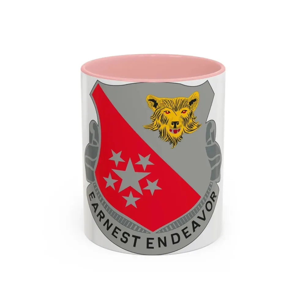 1905 Engineer Aviation Battalion (U.S. Army) Accent Coffee Mug 11oz Pink - Go Mug Yourself