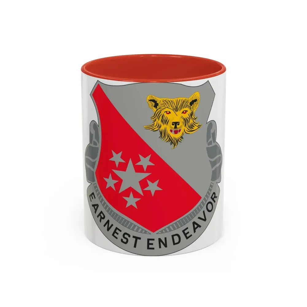 1905 Engineer Aviation Battalion (U.S. Army) Accent Coffee Mug 11oz Red - Go Mug Yourself