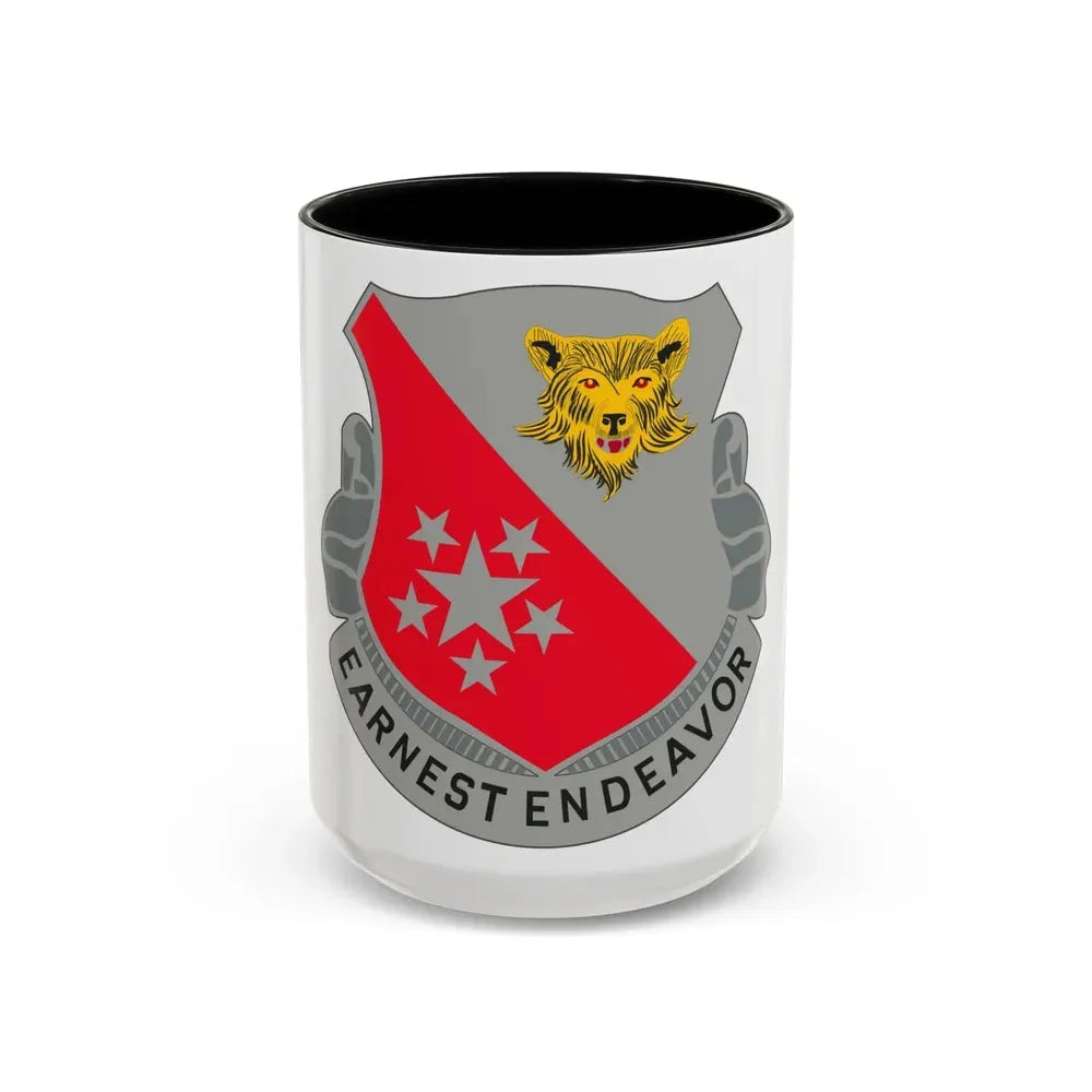 1905 Engineer Aviation Battalion (U.S. Army) Accent Coffee Mug 15oz Black - Go Mug Yourself
