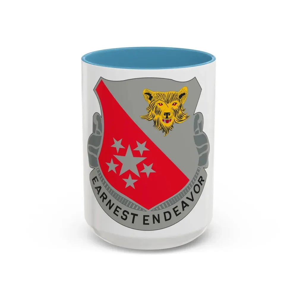 1905 Engineer Aviation Battalion (U.S. Army) Accent Coffee Mug 15oz Light Blue - Go Mug Yourself