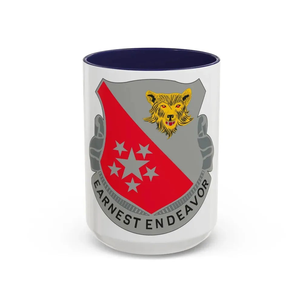 1905 Engineer Aviation Battalion (U.S. Army) Accent Coffee Mug 15oz Navy - Go Mug Yourself