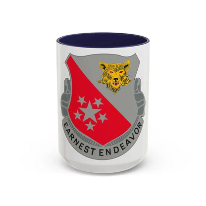 1905 Engineer Aviation Battalion (U.S. Army) Accent Coffee Mug 15oz Navy - Go Mug Yourself