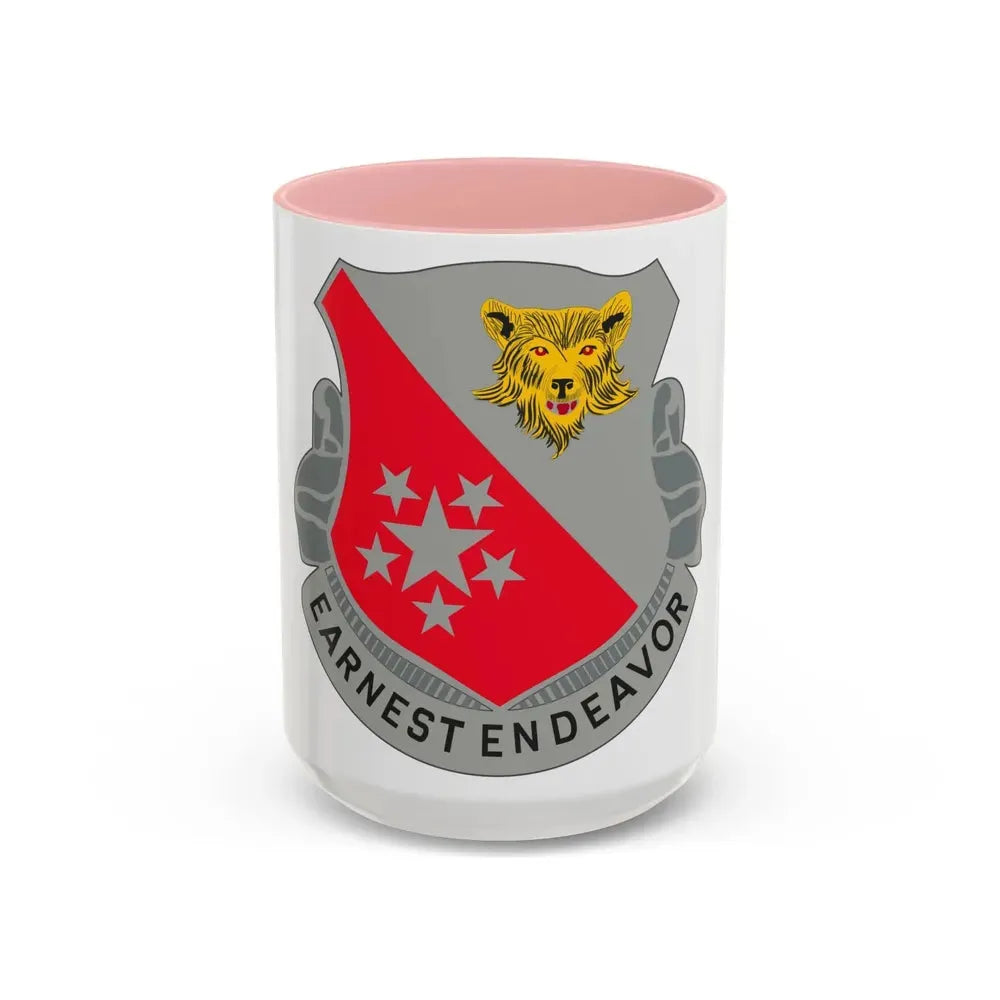 1905 Engineer Aviation Battalion (U.S. Army) Accent Coffee Mug 15oz Pink - Go Mug Yourself