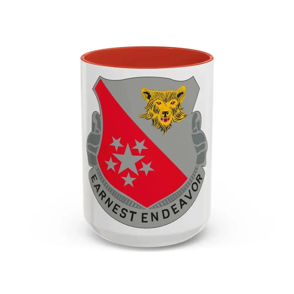 1905 Engineer Aviation Battalion (U.S. Army) Accent Coffee Mug 15oz Red - Go Mug Yourself