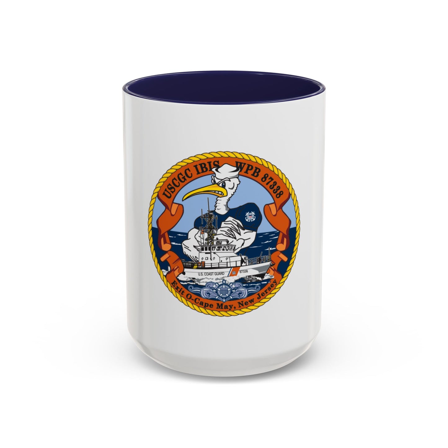 USCGC IBIS (U.S. Coast Guard) Accent Coffee Mug