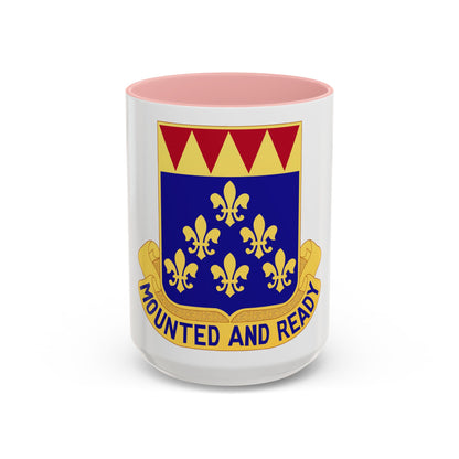 146 Cavalry Regiment (U.S. Army) Accent Coffee Mug