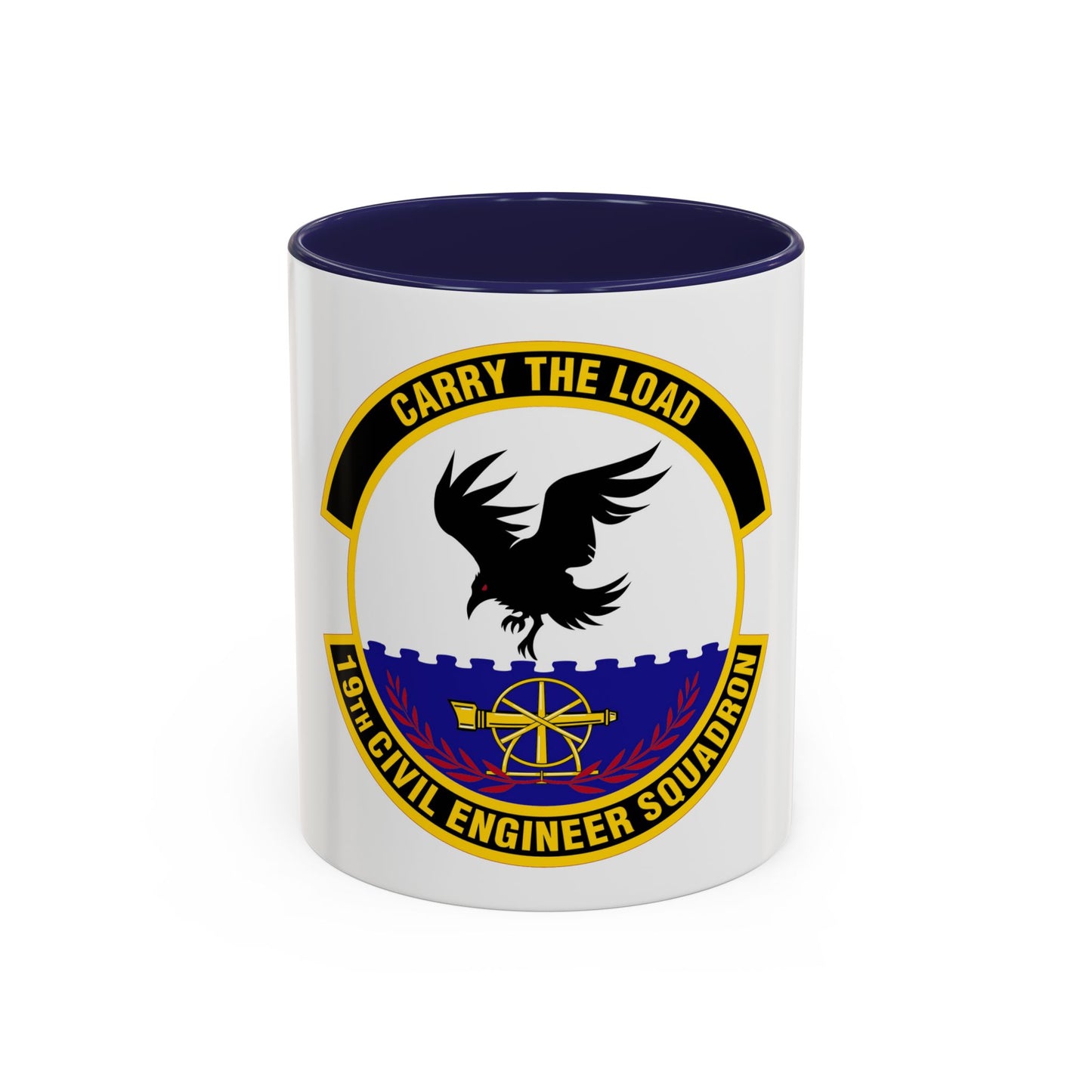 19 Civil Engineer Squadron AMC (U.S. Air Force) Accent Coffee Mug