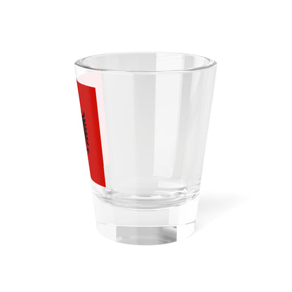 Presidential flag of Albania 1946 to 1992 - Shot Glass 1.5oz