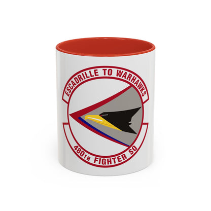 480th Fighter Squadron (U.S. Air Force) Accent Coffee Mug