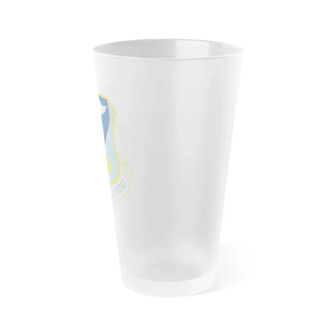 190th Air Refueling Wing (U.S. Air Force) Frosted Pint Glass 16oz - Go Mug Yourself