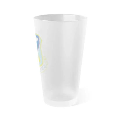 190th Air Refueling Wing (U.S. Air Force) Frosted Pint Glass 16oz - Go Mug Yourself